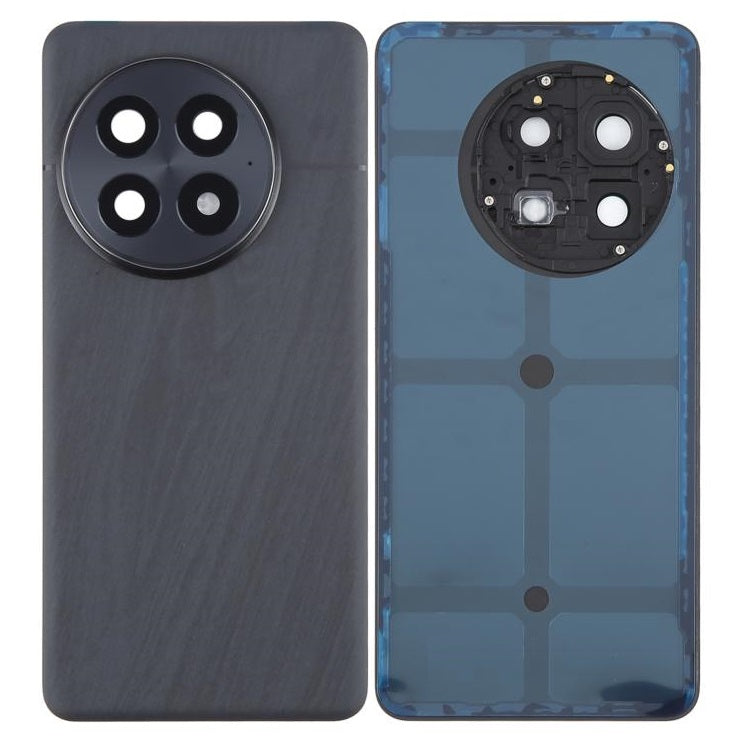 Back Glass Panel for Oneplus 13 Black with Camera Lens Back Glass Panel for Oneplus 13 Black with Camera Lens